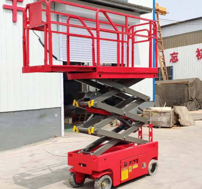 温泉移动剪叉式升降机